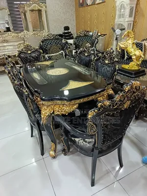 Royal Set of Dining Table With 6 Seater