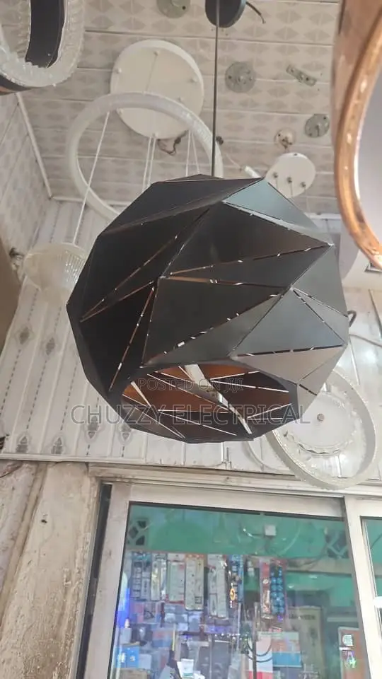 Led Geometric Pendant Light