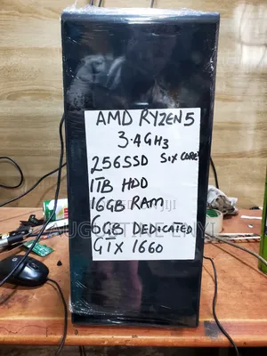 Desktop Computer Asus 16GB AMD Ryzen HDD+SSD 1T