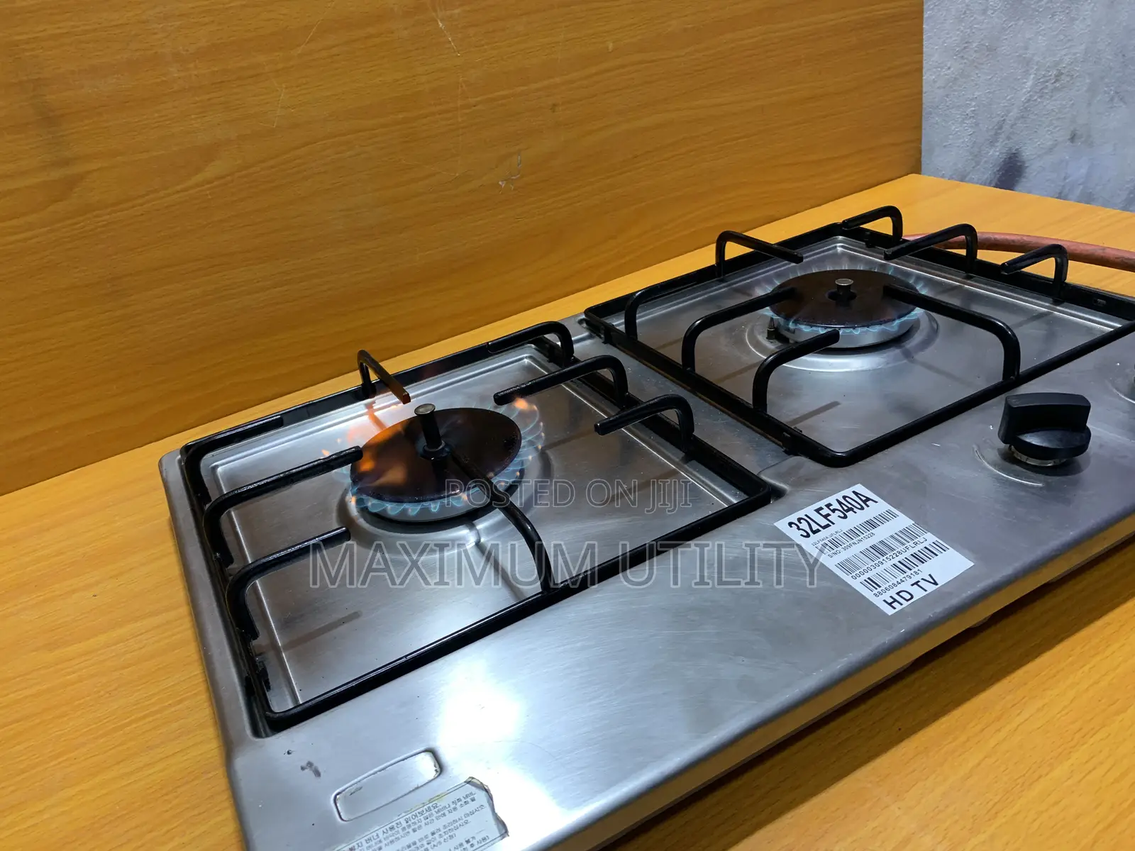 Uk Used Two Burner Flat Stainless Cooker
