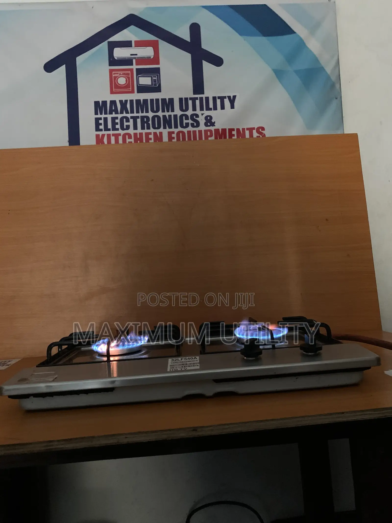 Uk Used Two Burner Flat Stainless Cooker