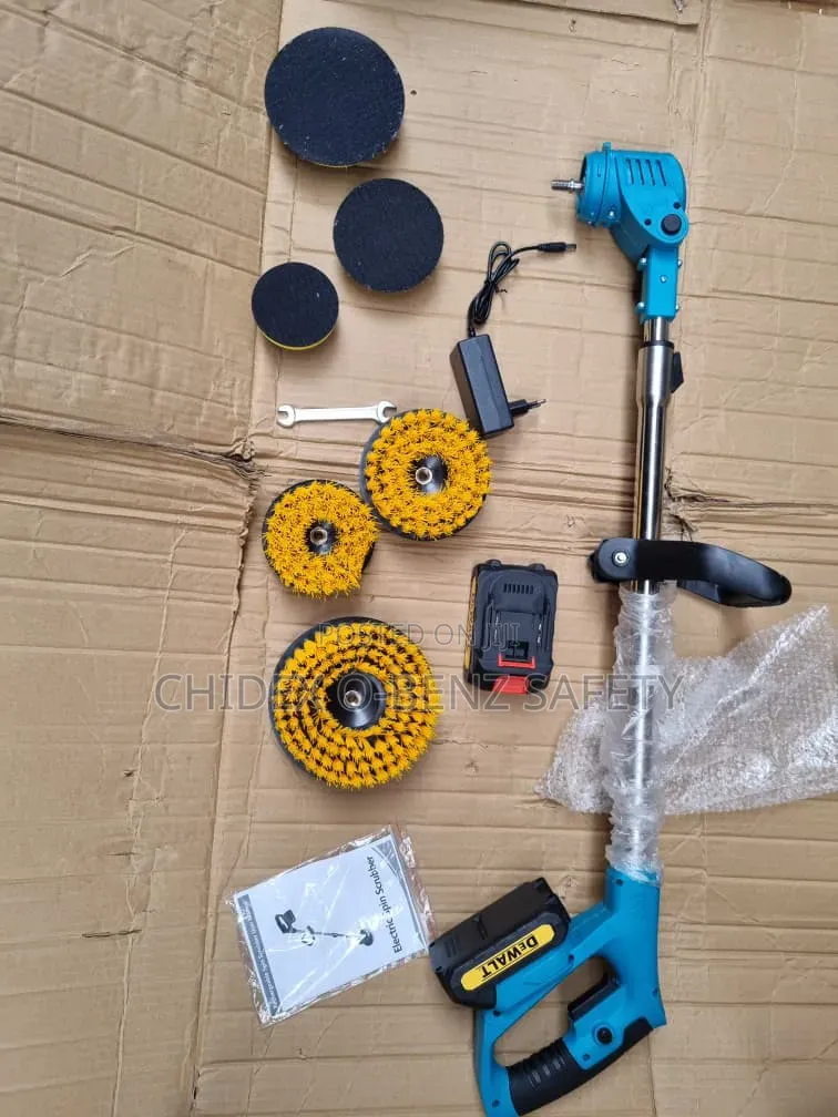Cordless Telescopic Scrubber Kit