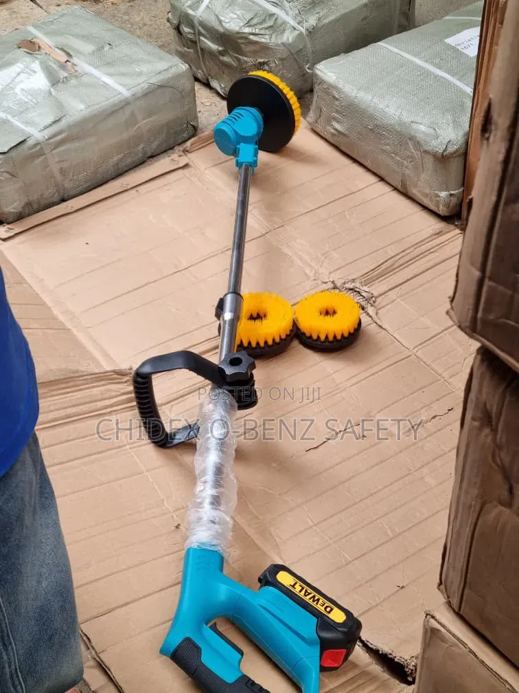 Cordless Telescopic Scrubber Kit