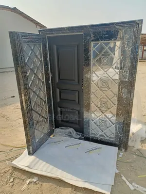 5ft Marble Glass Door.