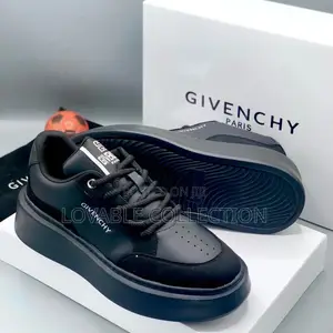 Givenchy Paris Men’S Luxury Chunky Platform Leather Sneakers
