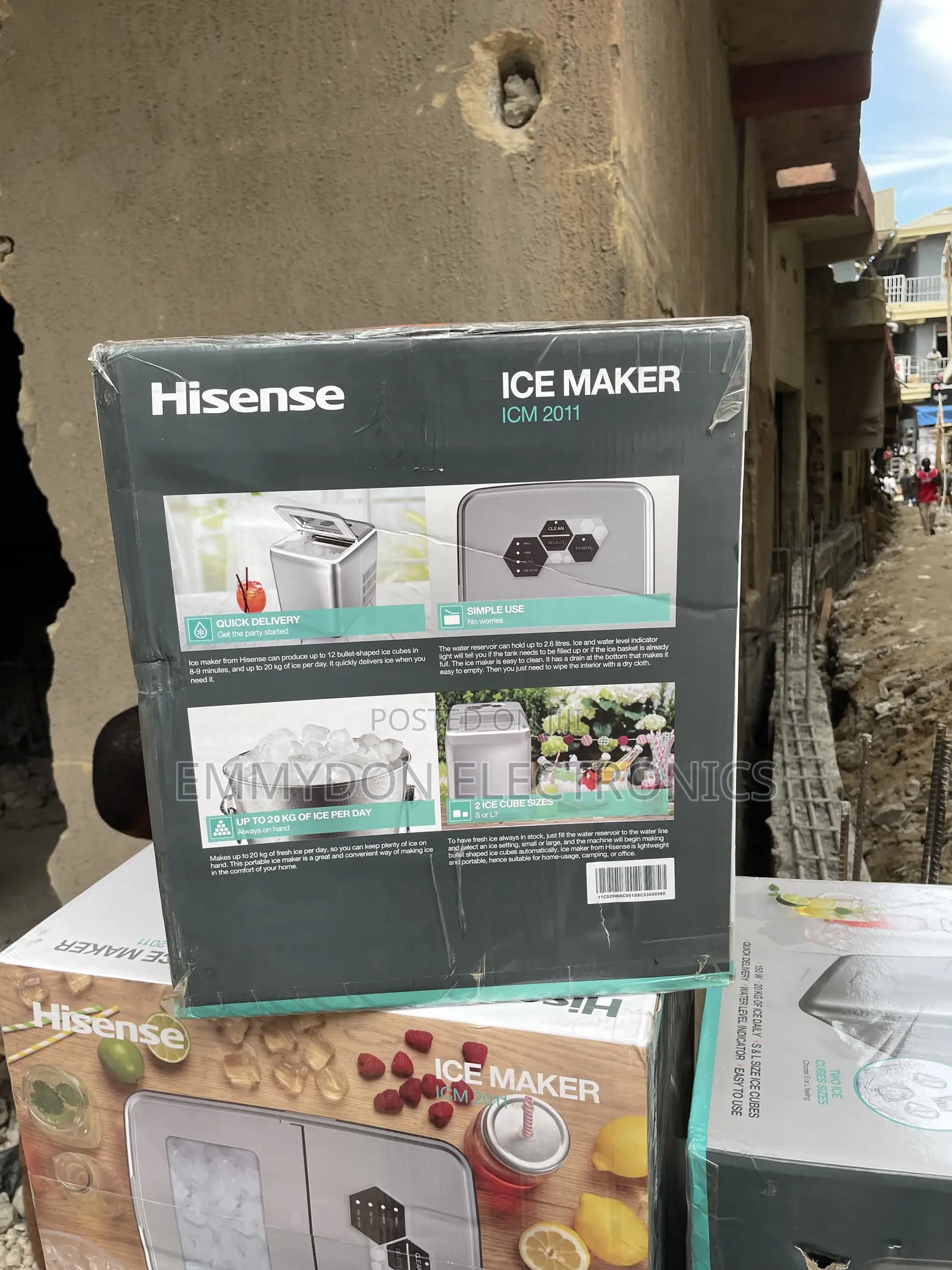 Hisense Icm2011 Bullet Ice Machine