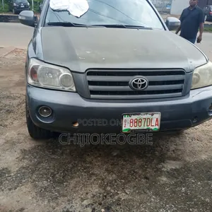 Toyota Highlander V6 2006 Gray