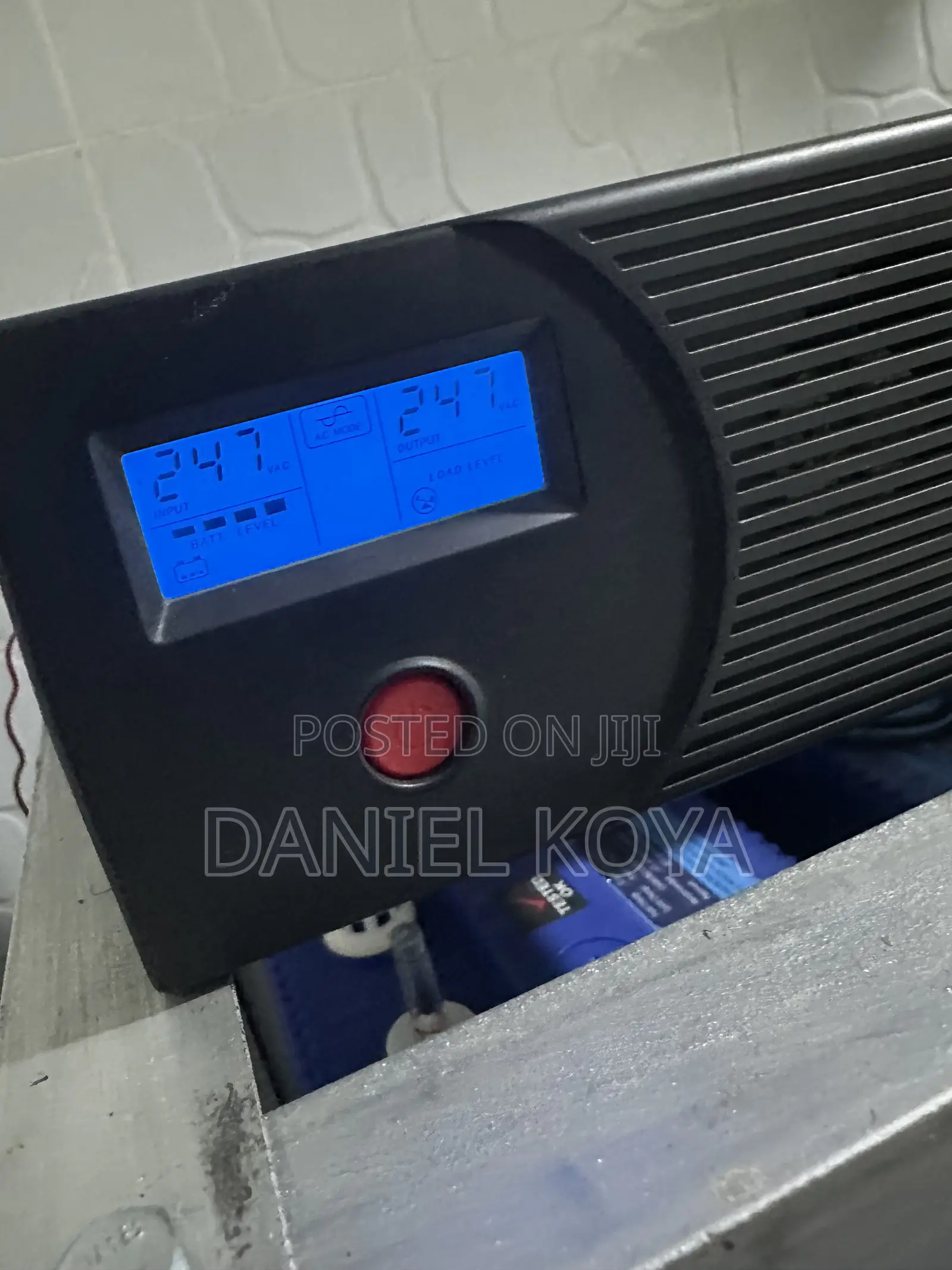 2.5kva Mercury Inverter With 4x 220ah Batteries