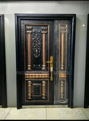 Copper Cast Door.