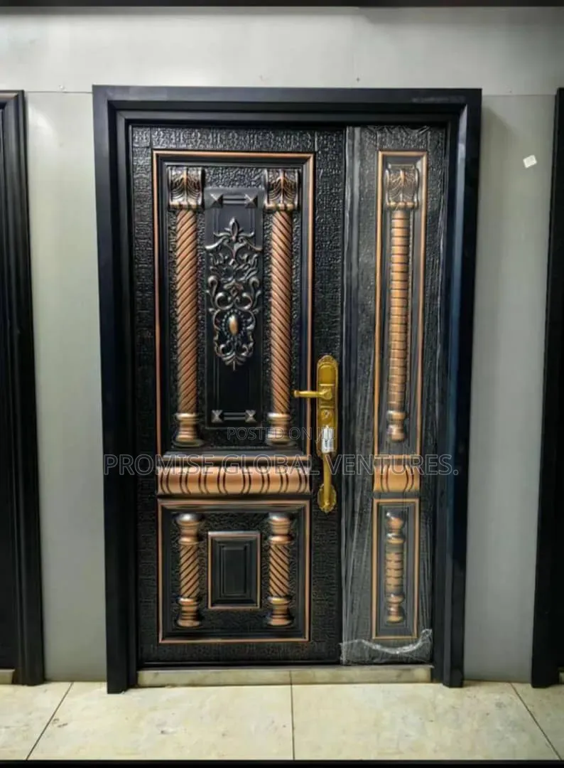 Copper Cast Door.