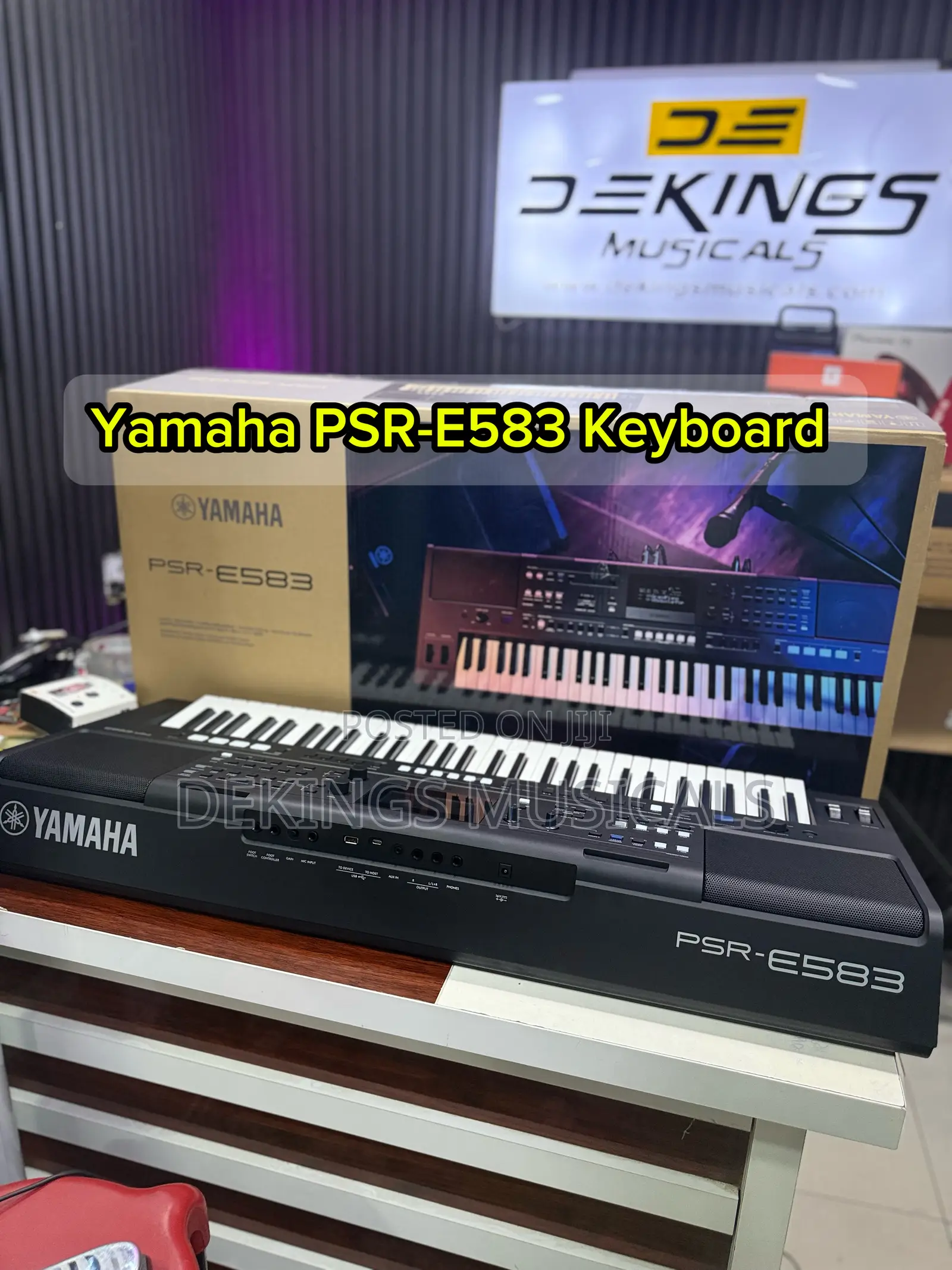 Yamaha PSR-E583 Keyboard