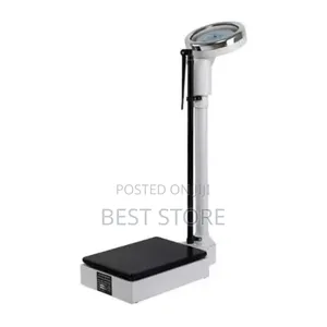Analog Medical Weighing Scale With Height Meter