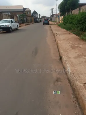5 Plots Together Along Tarred Road at New Oko Oba Ifako Ijaiye