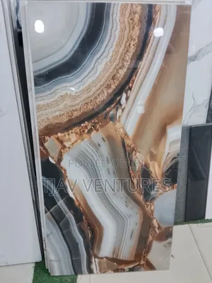 India Glossy 3d Design Floor Tiles Marble Reflex