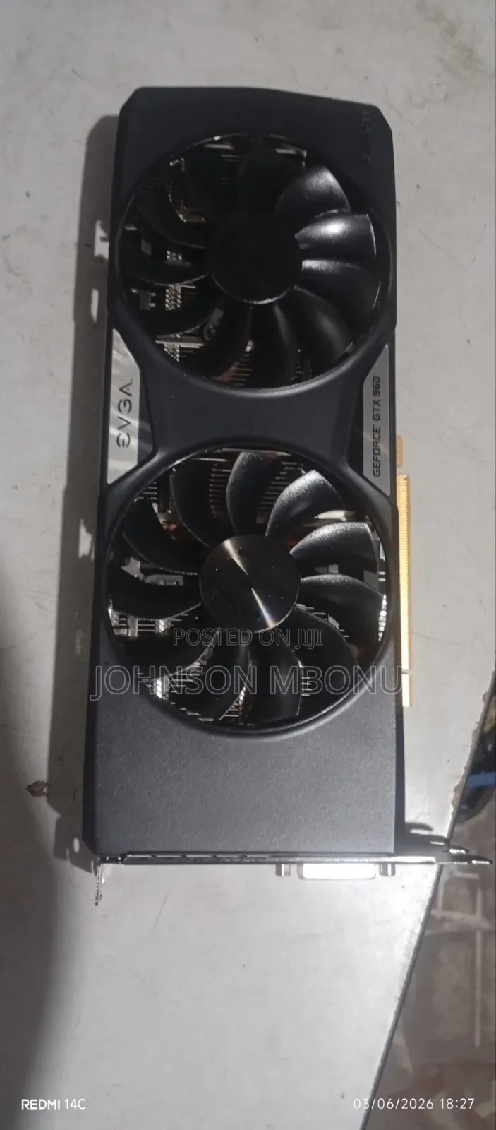 GTX 960 2gb Dedicated Graphic.