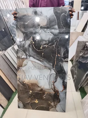 India Glossy Rock Stone Design Floor Tiles