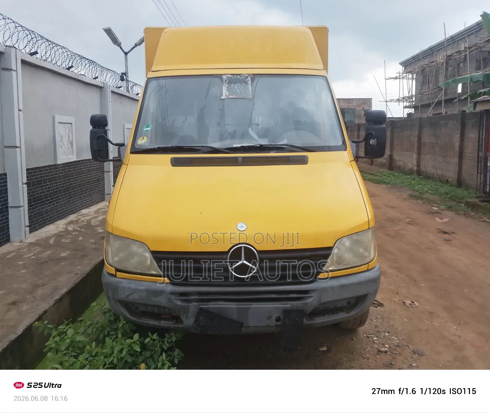 Mercedes-Benz Sprinter 2005 Yellow