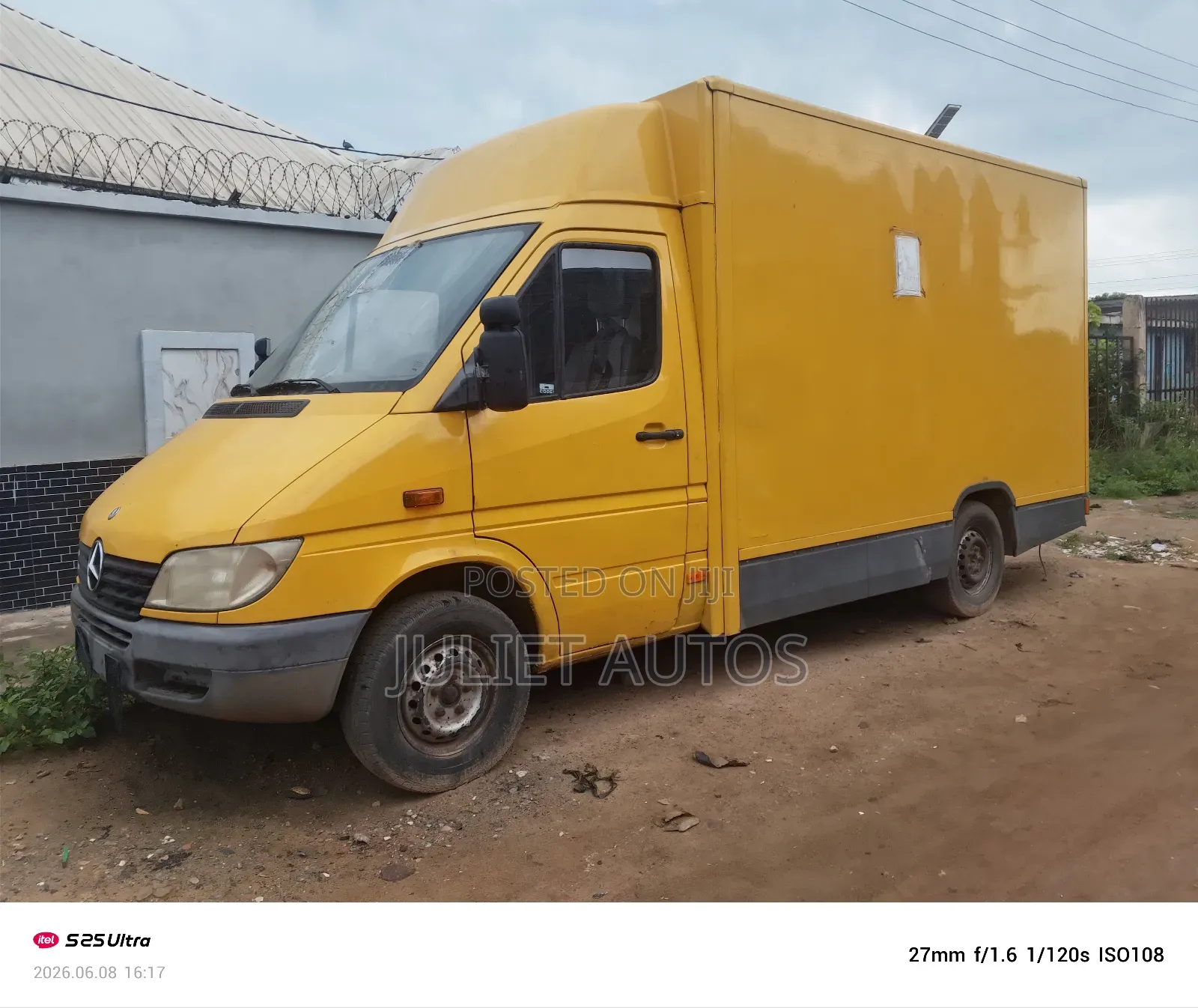 Mercedes-Benz Sprinter 2005 Yellow