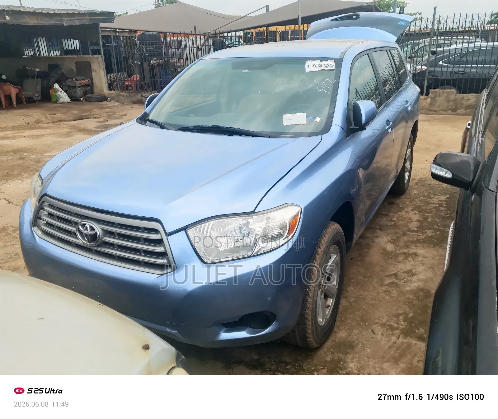 Toyota Highlander 2010 Blue