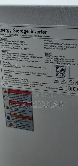 8kwh Haisic All in One Energy Storage System