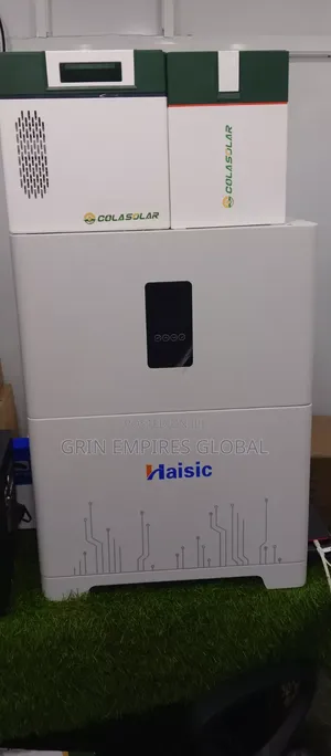 Haisic 1.5kva Hybrid Inverter + 4kwh Lithium Battery 12v All in One