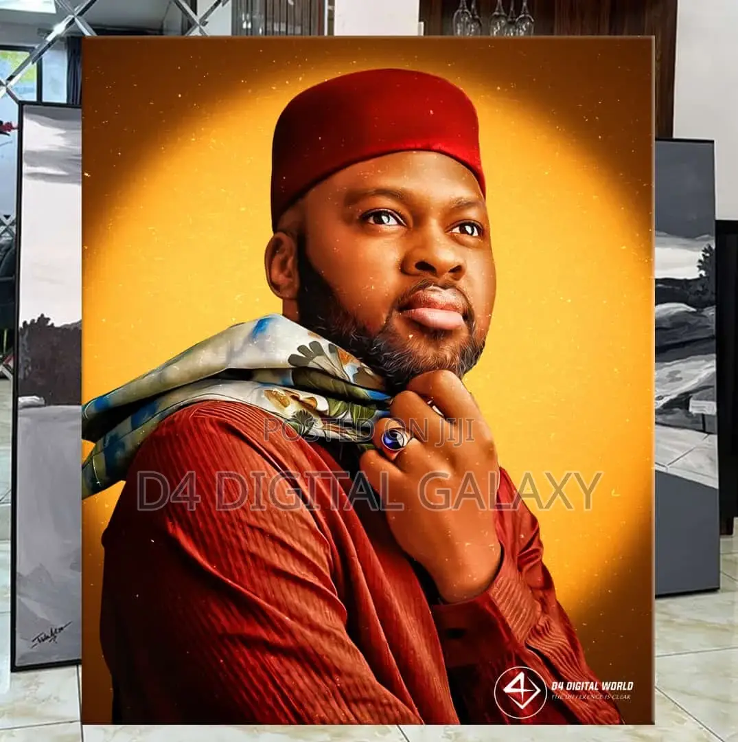 Custom Photo Frame and Digital Painting
