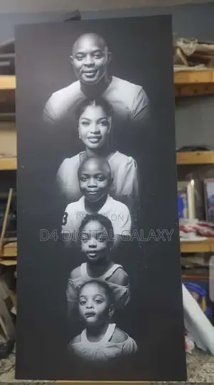Custom Photo Frame and Digital Painting