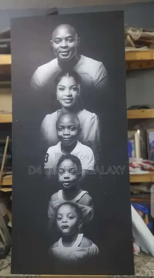 Custom Photo Frame and Digital Painting