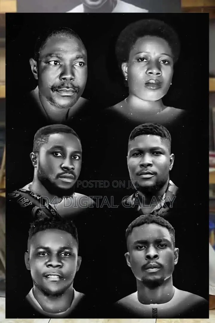 Custom Photo Frame and Digital Painting