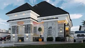 5 Bedroom Bungalow House Design | Architectural Services