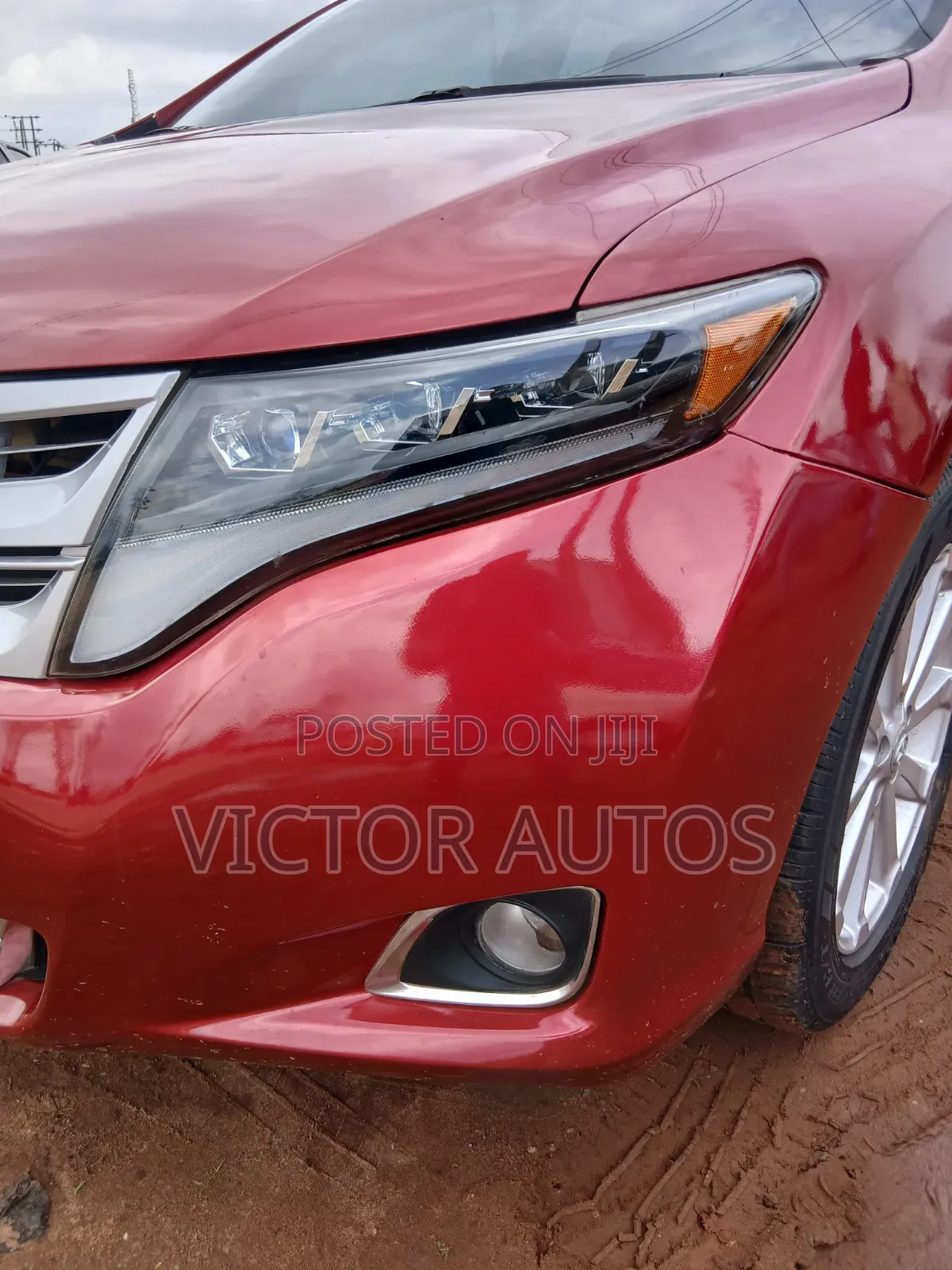 Toyota Venza 2009 Red