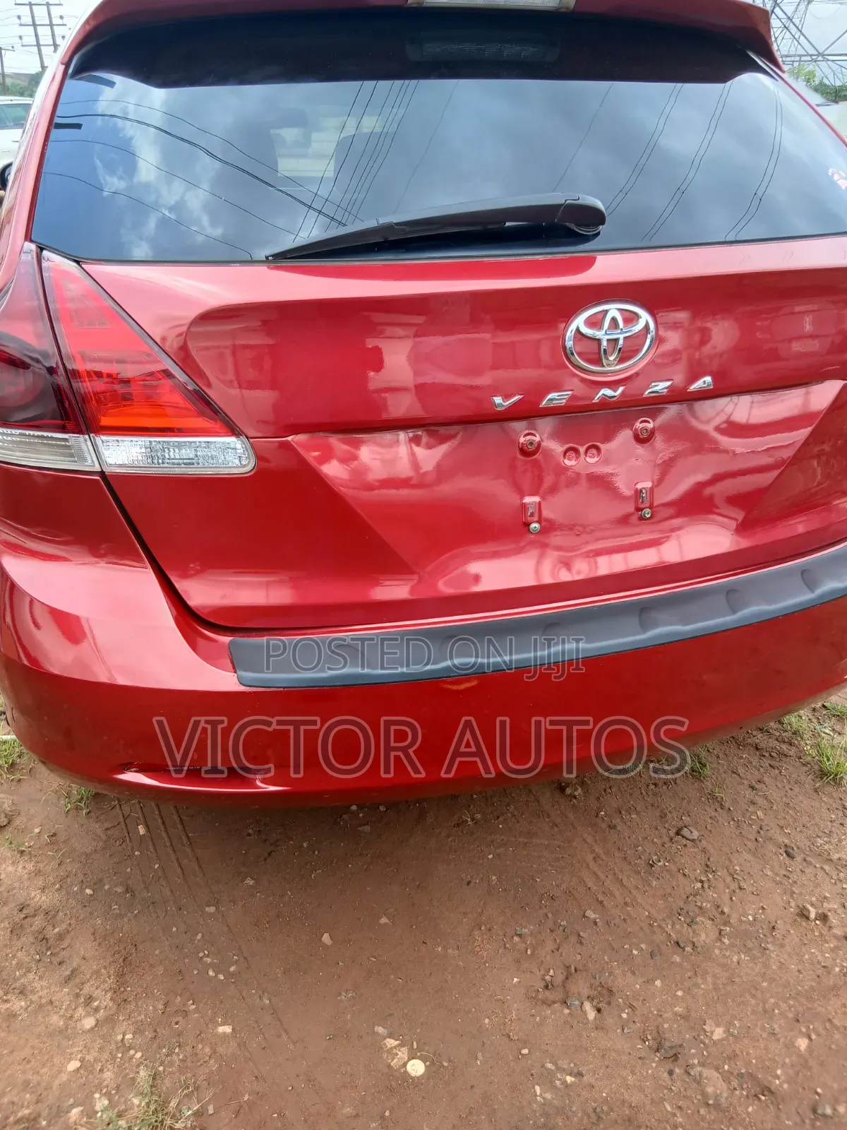 Toyota Venza 2009 Red