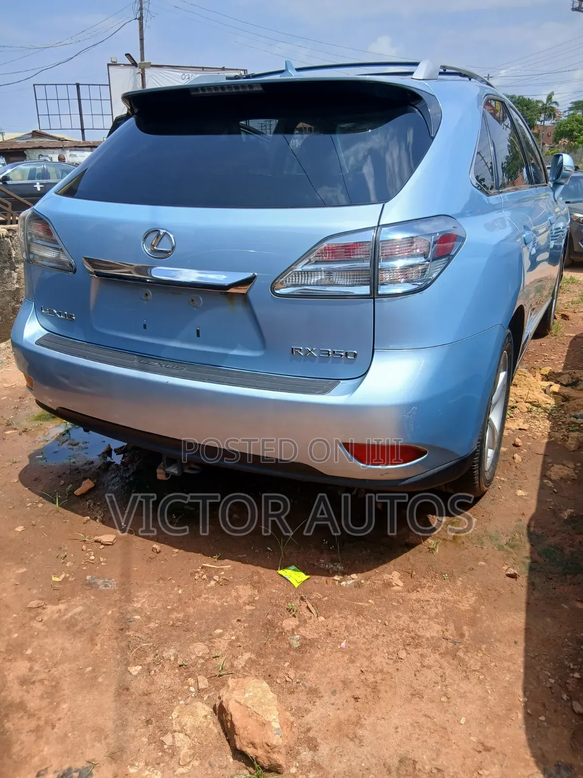 Lexus RX 350 2011 Blue