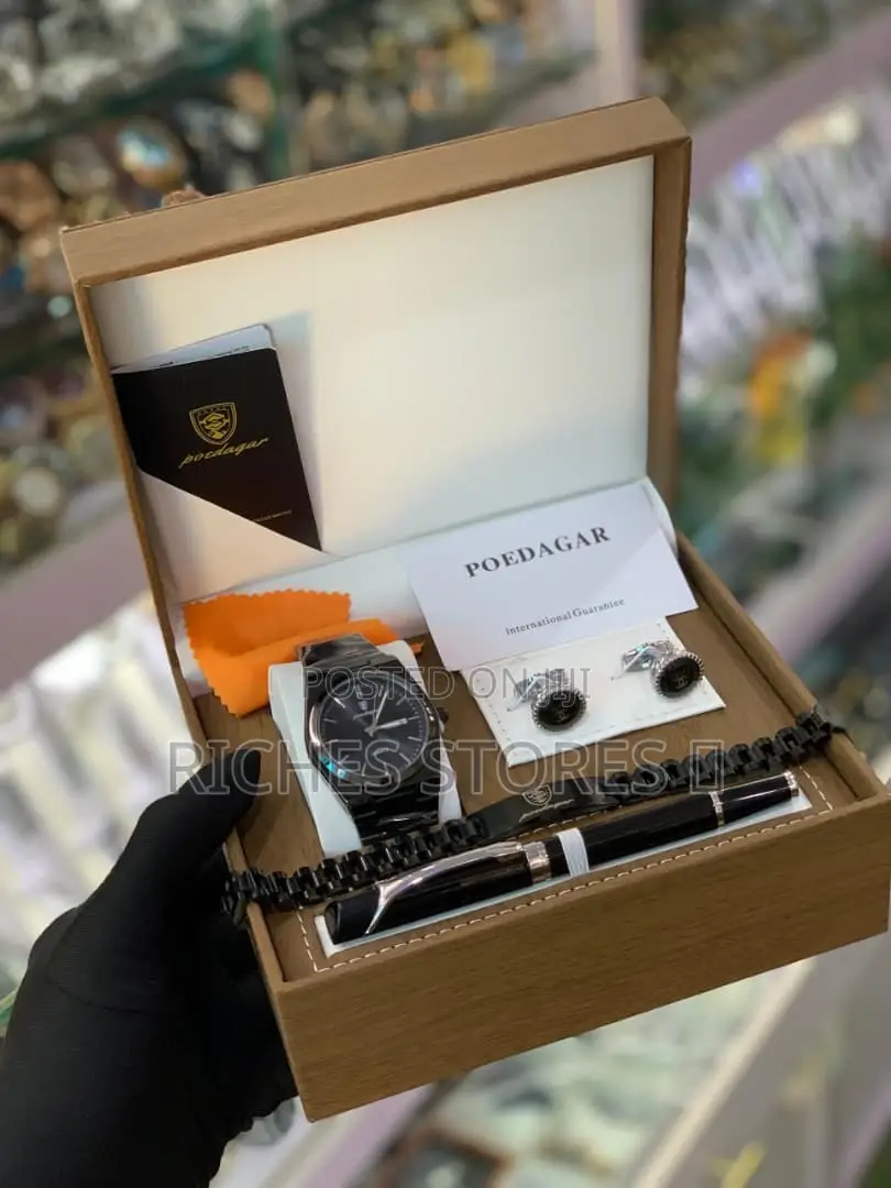Poedagar Men Accessories Gift Set With Exact Box