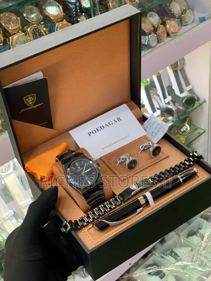 Poedagar Men Accessories Gift Set With Exact Box