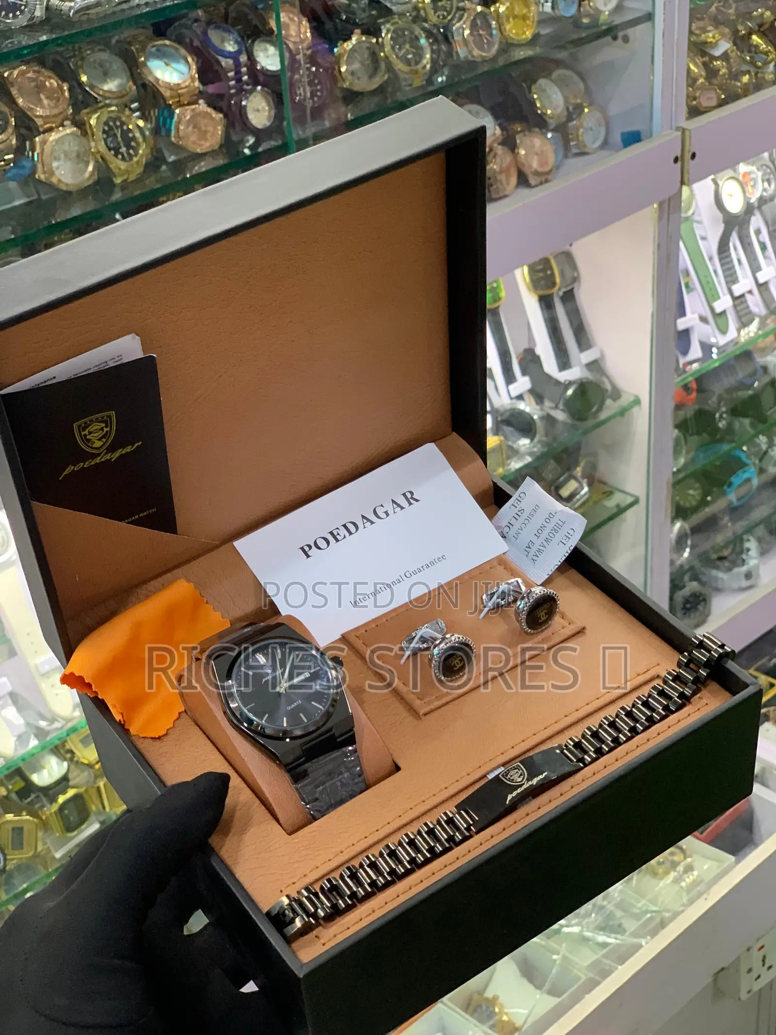 Poedagar Men Accessories Gift Set With Exact Box