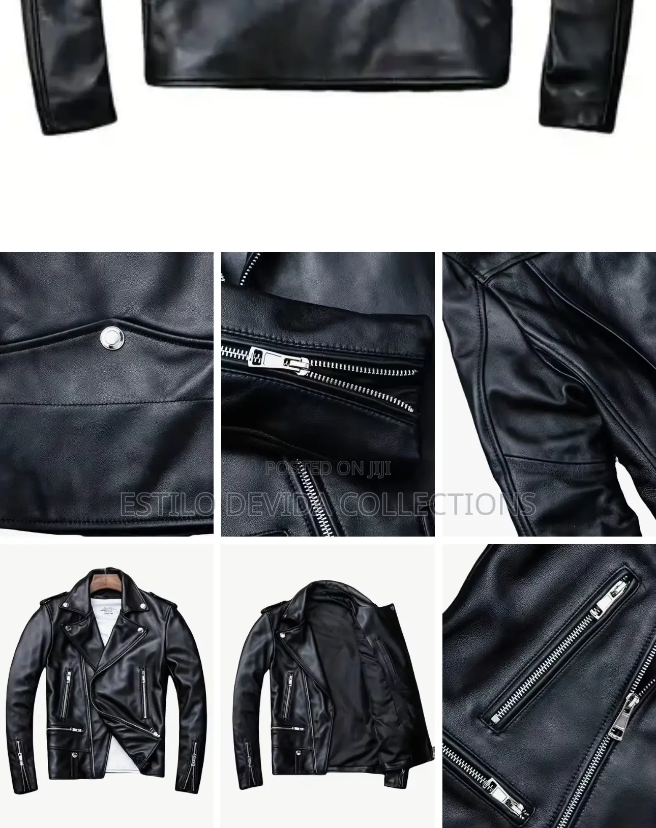 Styled Causal Leather Jacket