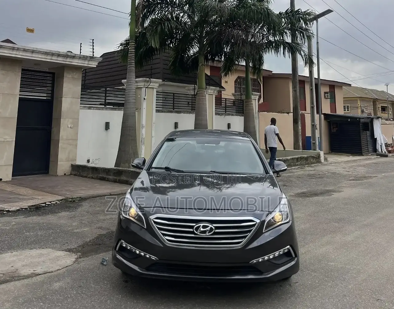 Hyundai Sonata 2016 Gray