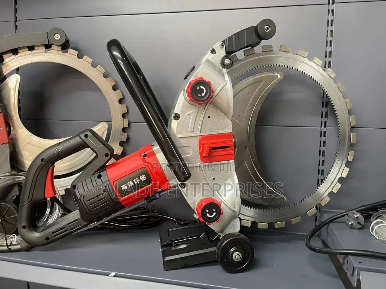 Brushless Concrete Ring Saw Machine With Engine Pump 8800w 220v