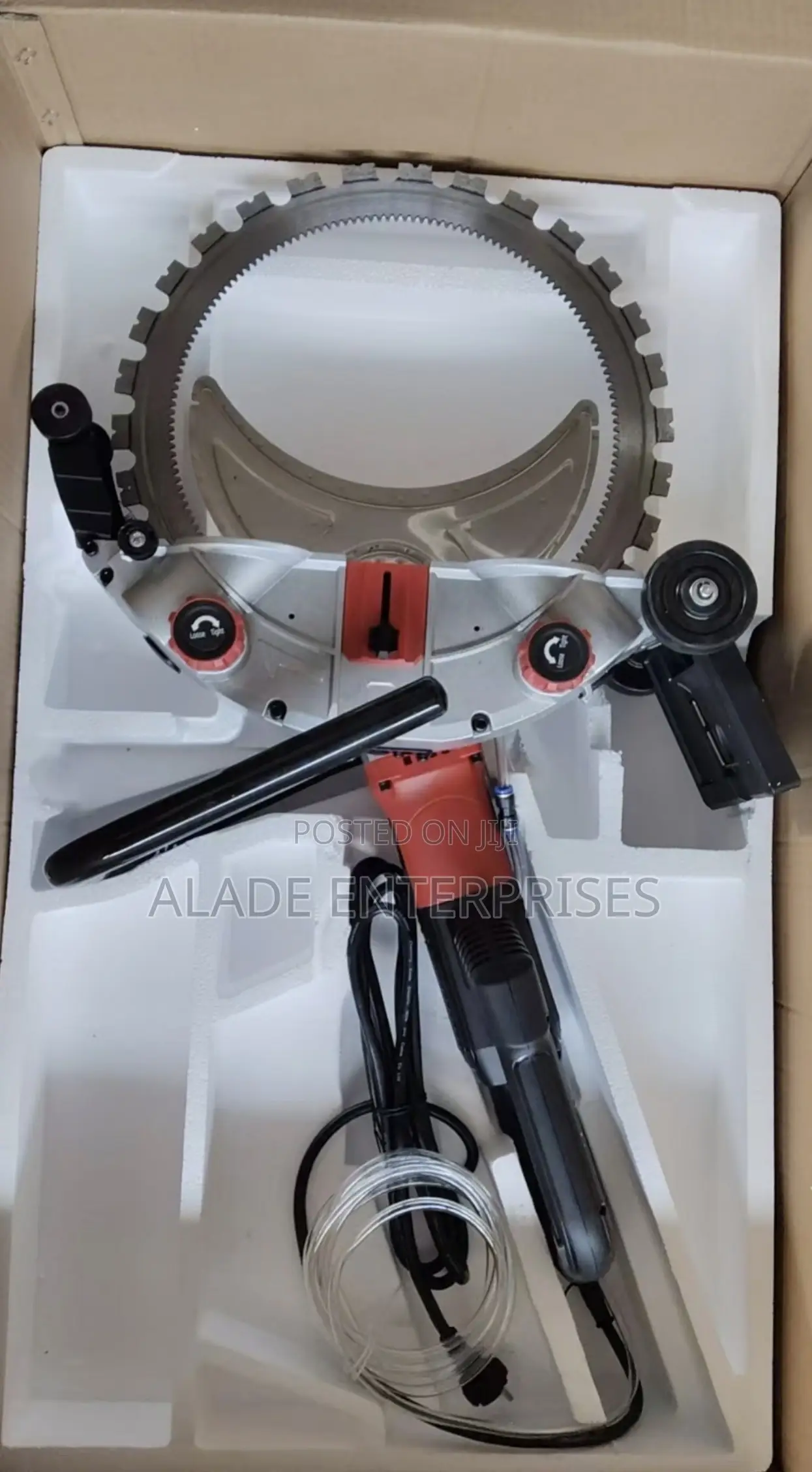 Brushless Concrete Ring Saw Machine With Engine Pump 8800w 220v