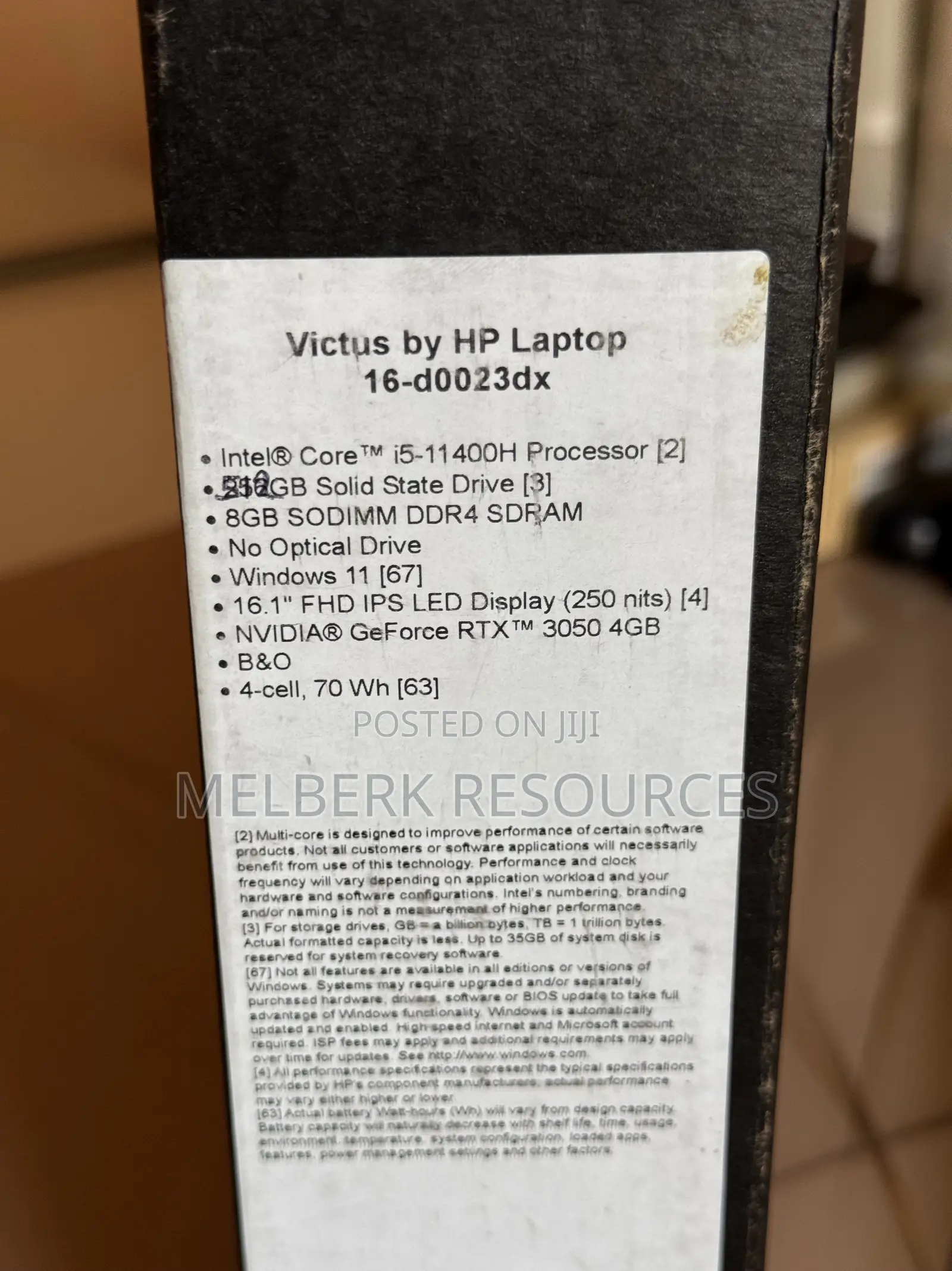 Laptop HP Victus 16 16GB Intel Core i5 SSD 512GB