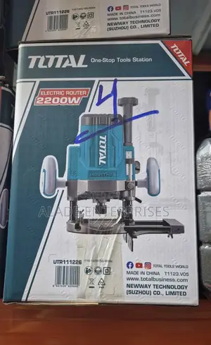Total Wood Router 2200w - Heavy-Duty 12mm Tool