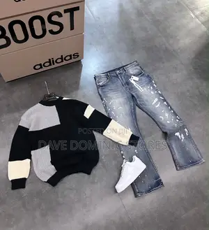 Sweat Top+Jeans+Sneakers (Combo) Now Available