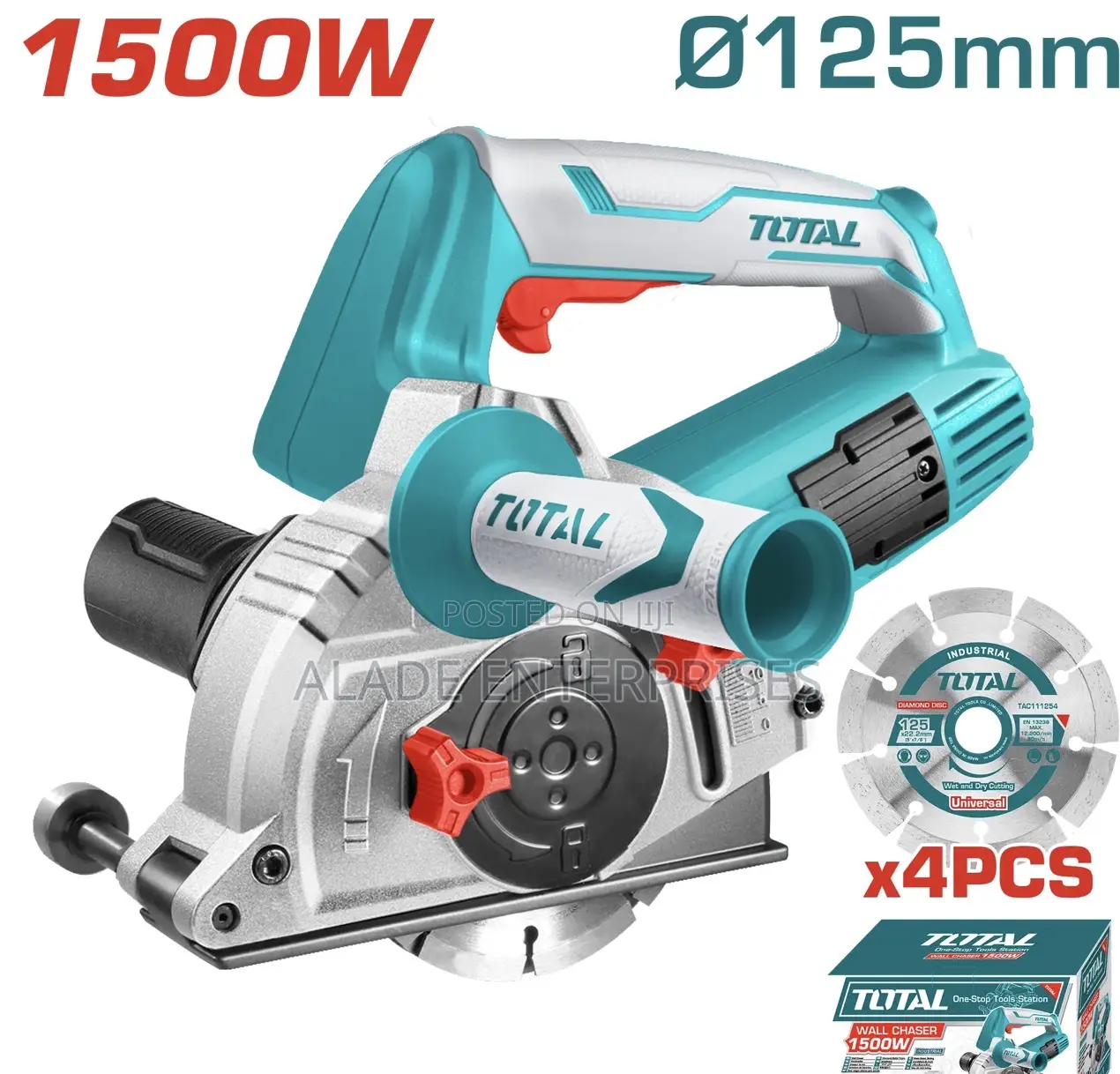 Total Industrial Wall Chaser 30mm Twlc1256