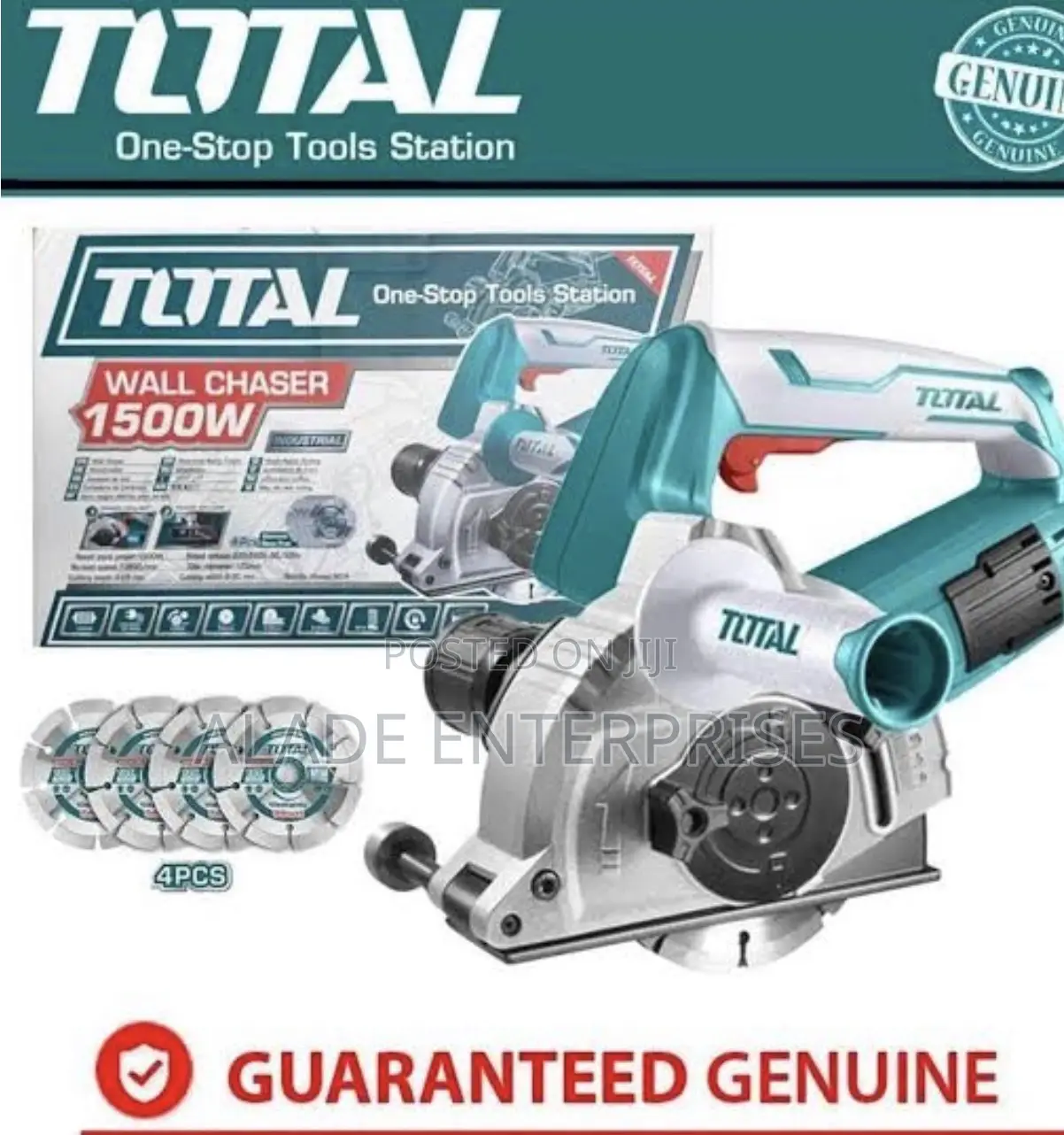 Total Industrial Wall Chaser 30mm Twlc1256