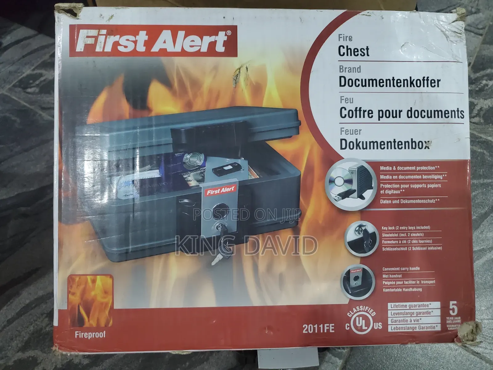 Ul-classified Fire Chest