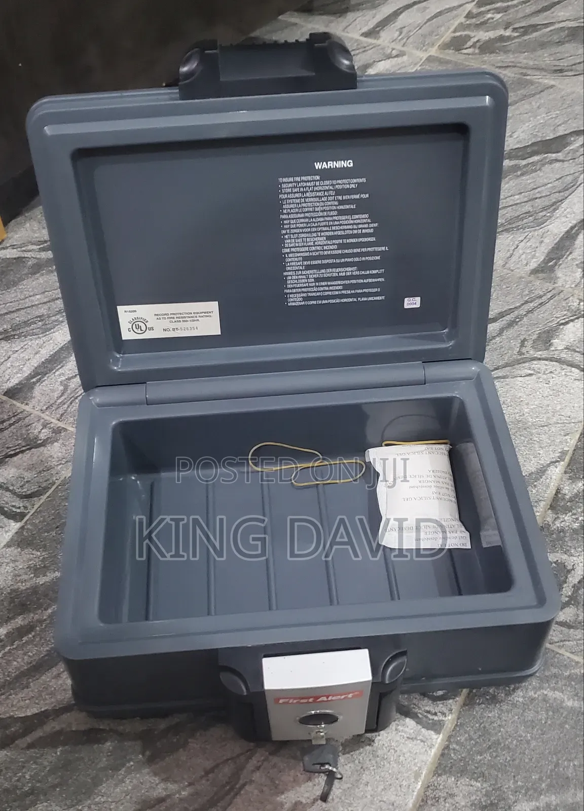 Ul-classified Fire Chest