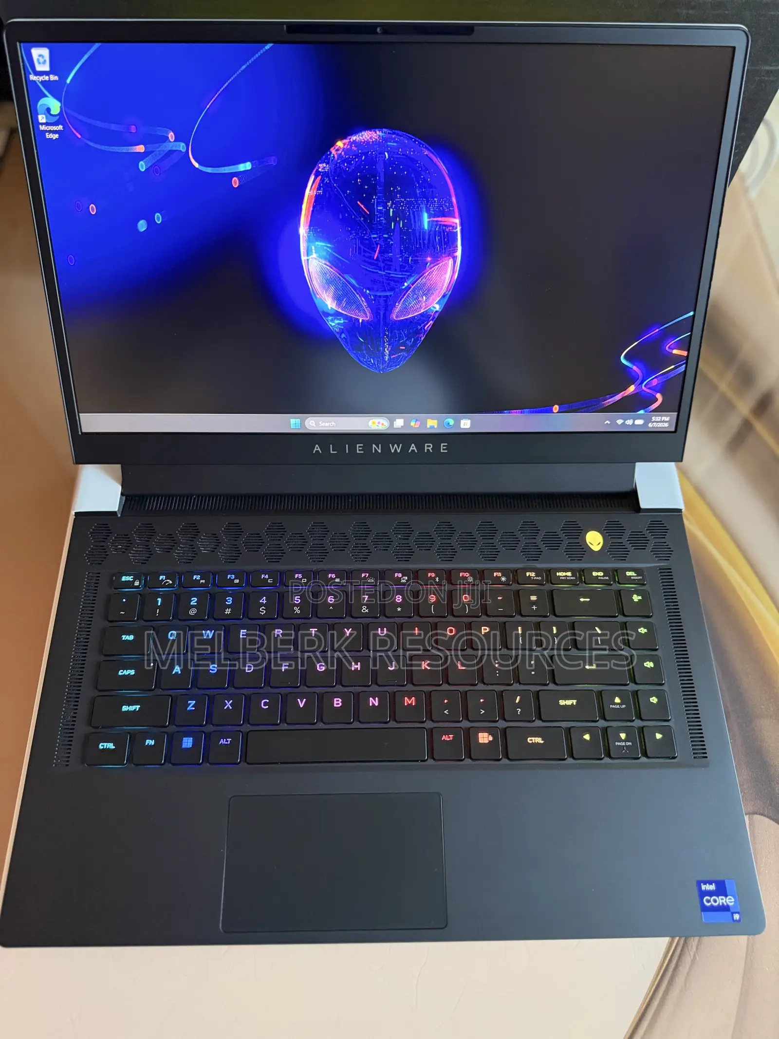 Laptop Alienware X15 R1 32GB Intel Core i9 SSD 1T