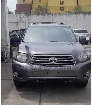 Toyota Highlander Sport 2008 Gray