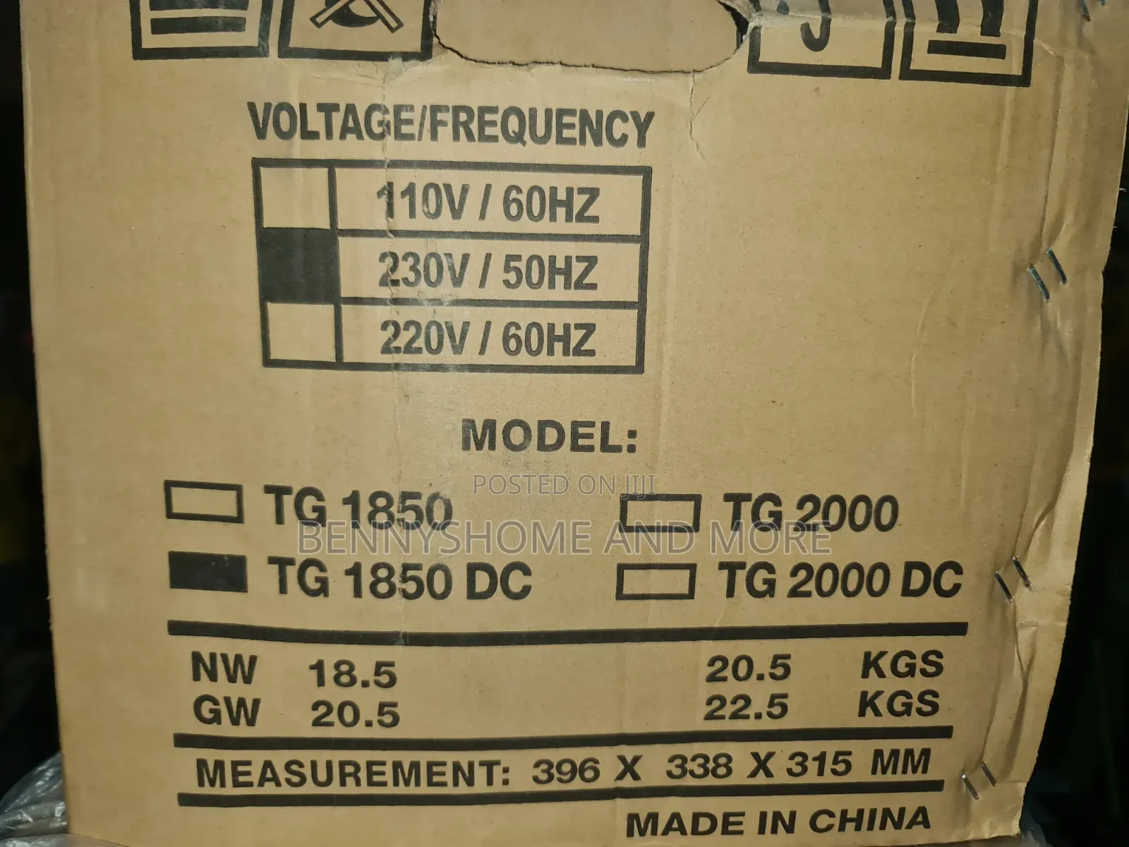 Tiger Generator 4 Stroke